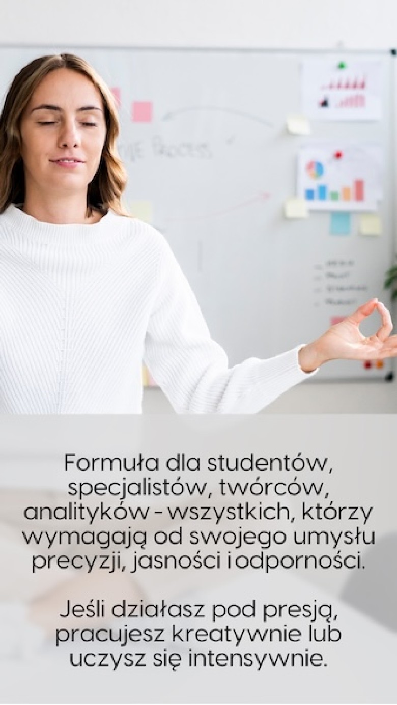 Mind+ - Bazylia święta + Krzyżownica + Miłorząb na pamięć i koncentrację