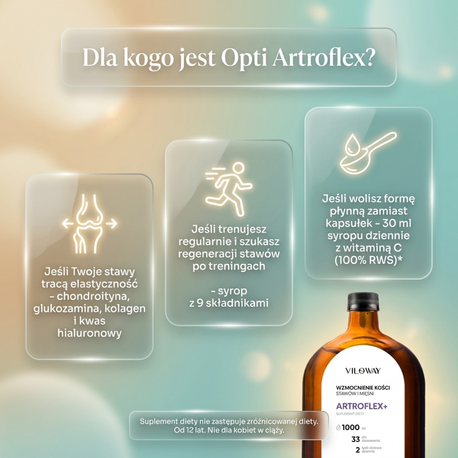 Artroflex - Chondroityna + Opti Artis + Kolagen + Kadzidłowiec - syrop