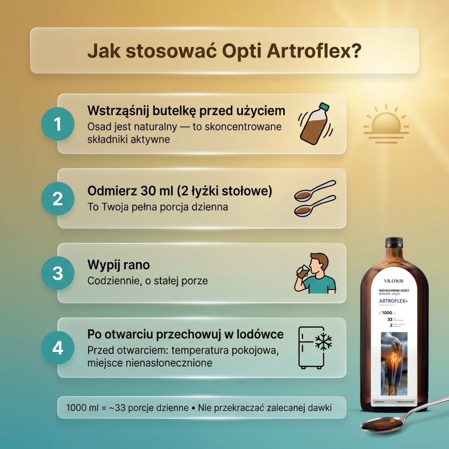 Artroflex - Chondroityna + Opti Artis + Kolagen + Kadzidłowiec - syrop