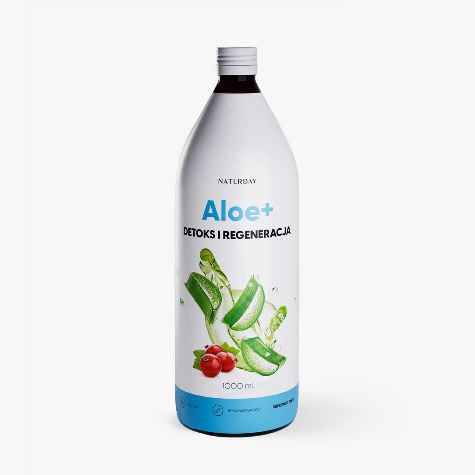 Skład Aloe+ - Sok z aloesu + Dzika róża + Witamina C na trawienie i odporność