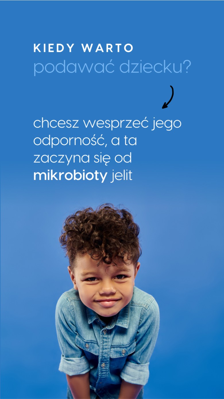 KIDS+ - Probiotyki + Witamina D bez cukru dla dzieci 3+