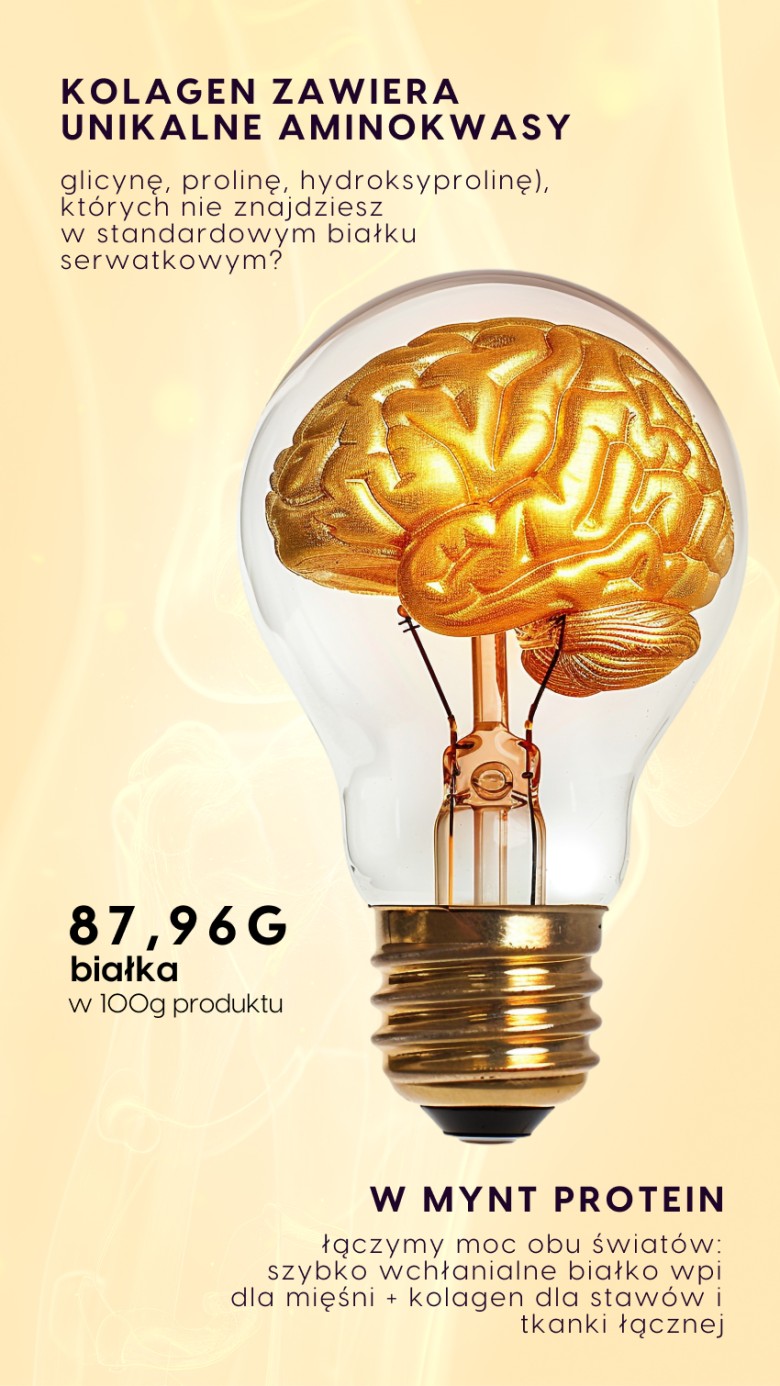 MYNT PROTEIN 750g Cookies – Białko z Kolagenem® dla Mięśni i Stawów