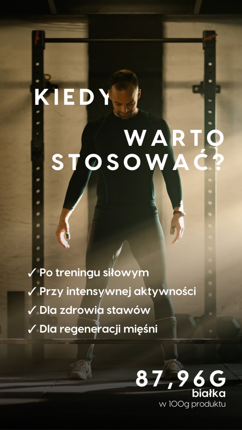 MYNT PROTEIN 750g Truskawka – Białko z Kolagenem® dla Mięśni i Stawów