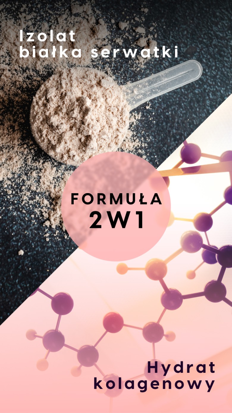 MYNT PROTEIN 750g Truskawka – Białko z Kolagenem® dla Mięśni i Stawów