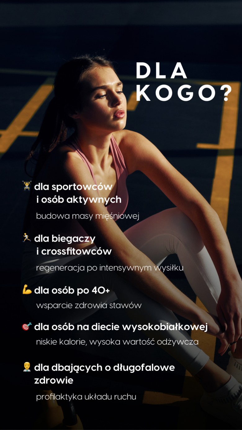 MYNT PROTEIN 750g Truskawka – Białko z Kolagenem® dla Mięśni i Stawów