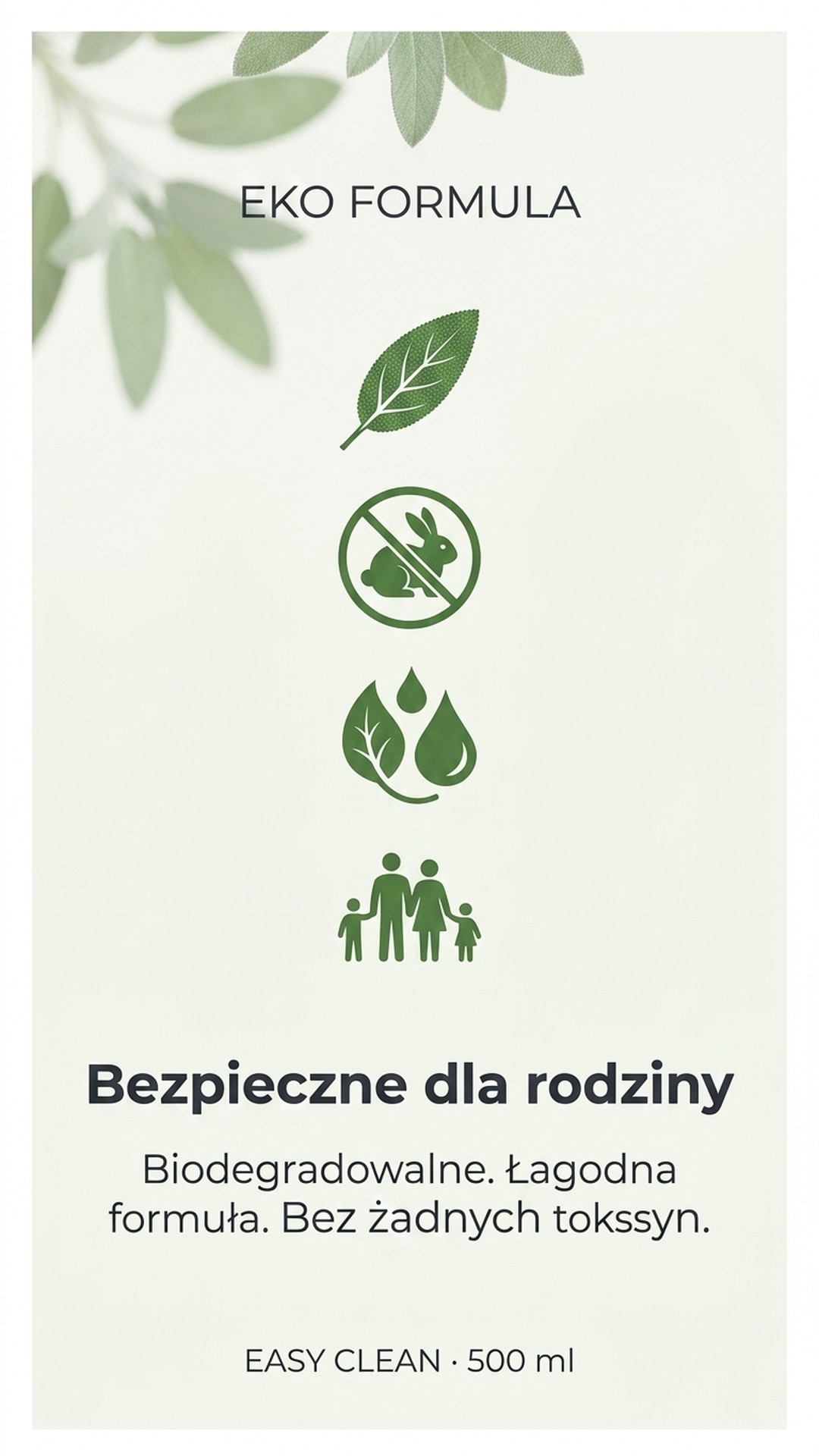 Płyn Uniwersalny Easy Clean 500 ml - Kuchnia i powierzchnie — story 4
