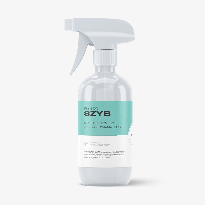 Viloway - Płyn do szyb Easy Clean 500 ml - Nanotechnologia + srebro