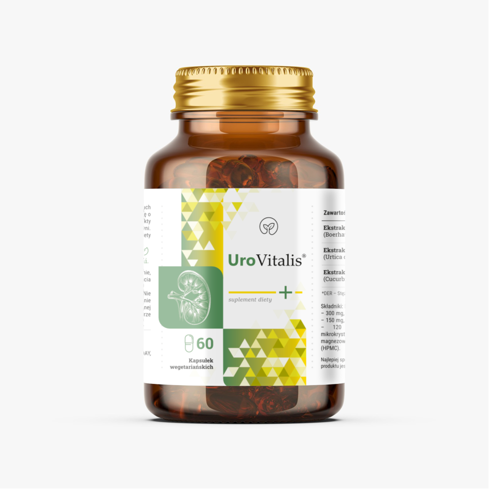 Viloway - Uro Vitalis - Punarnawa + Pokrzywa + Nasiona dyni na układ moczowy