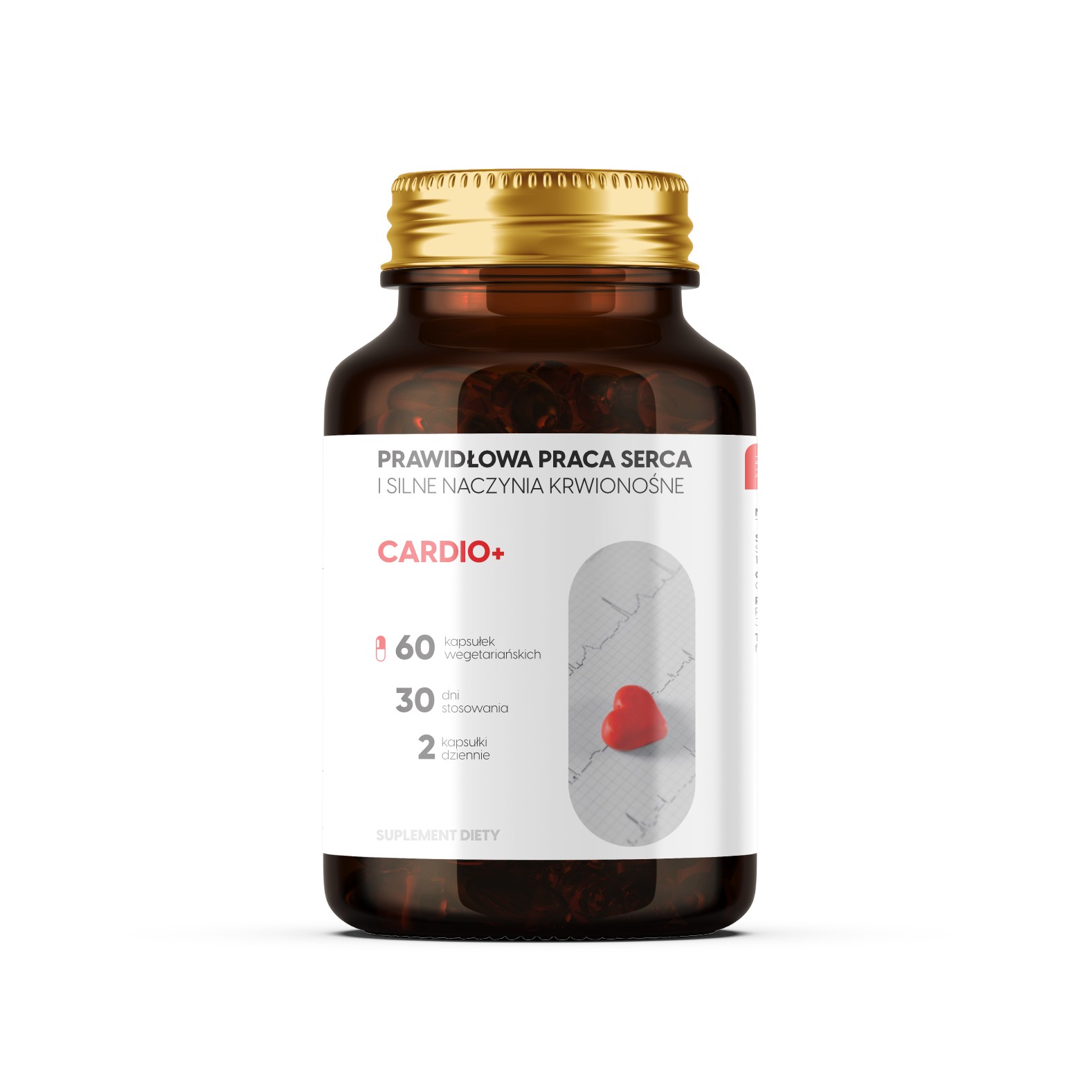 Aktywne składniki Cardio+ - Arjuna + Szałwia czerwonokorzeniowa + Głóg na zdrowe serce