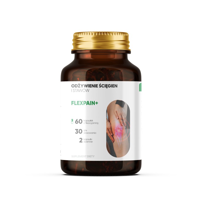 Viloway - Flexpain+ - Wierzba biała + Kadzidłowiec + Mangostan na zdrowe stawy