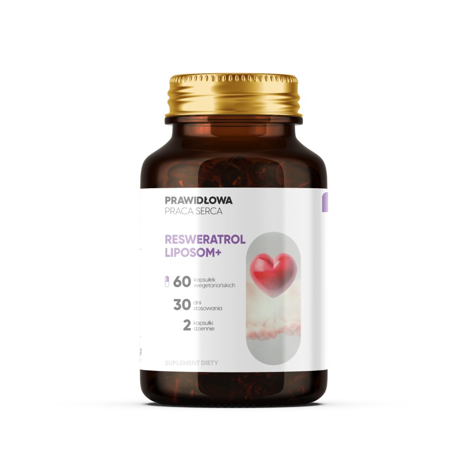 Viloway - Resweratrol Liposom+ - Winorośl 95% OPC w technologii liposomalnej