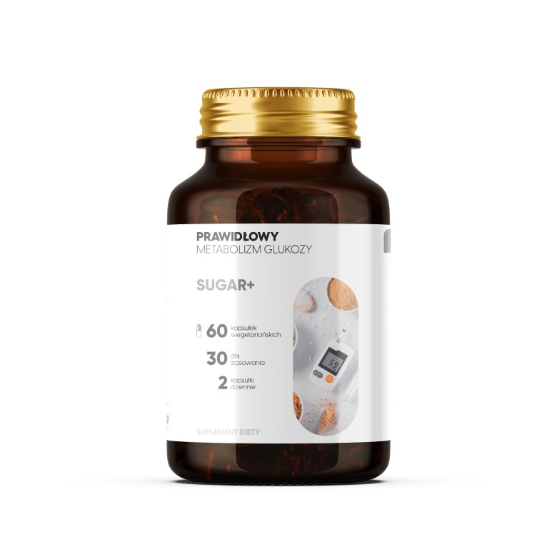 Viloway - Sugar+ - Cykoria + Przepękla + Cynamonowiec na prawidłowy metabolizm cukru