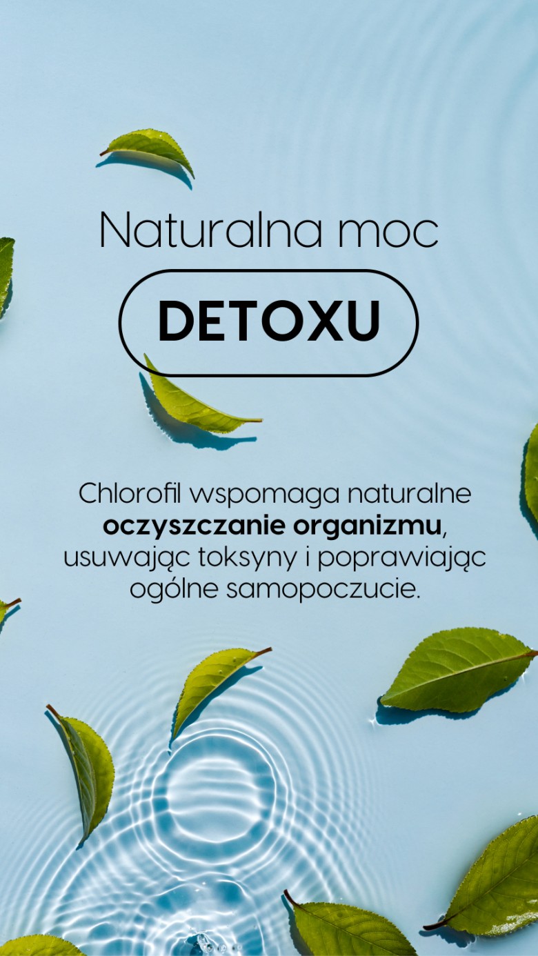 Chlorofil Liposom+ - Chlorofil + Owies + Lucerna na detoks i alkalizację